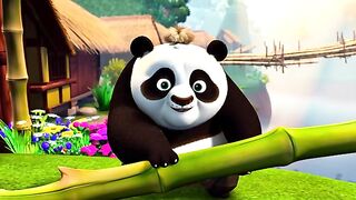 The Bamboo Bridge Mystery- Panda's Magical Journey! ✨ - Kids Animation Story