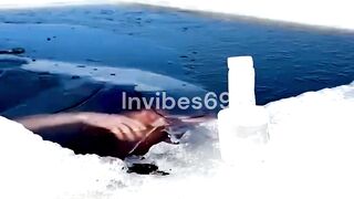 Russian Ice Queen Defies Cold