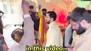 First dholki at sasural ????of Rajab butt