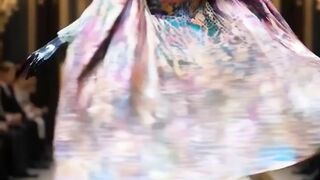 Cats fashion show ai video
