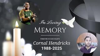 Cornal Hendricks Funeral | Emotional Farewell to Rugby Player Cornal Hendricks ????????