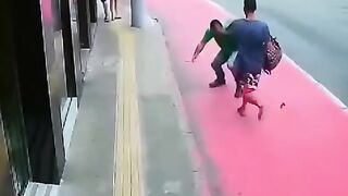 Look what happened to the thief after the robbery