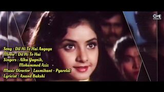 Dil Hi To Hai Aagaya - Lyrical _ Dil Hi To Hai _ Jackie Shroff_ Divya Bharti _Alka Yagnik_ Moh. Aziz