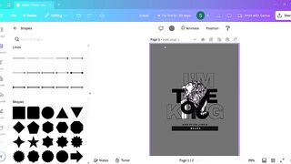 Design about tiger for T-shirts