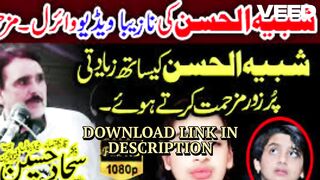 TRENDING lIVE @@ full shia zakir viral video zakir shabih ul hassan shamsi viral video original