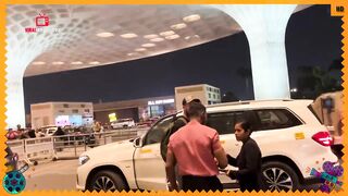 World No 1 Youtuber MrBeast Leaving India _ Respect Moment with Indian Fans at Mumbai Airport.