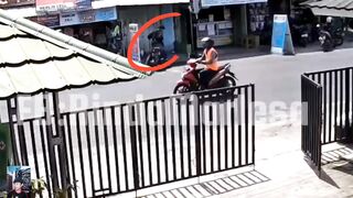 Sebuah kejahatan pencurian terjadi lagi di pinggir jalan raya