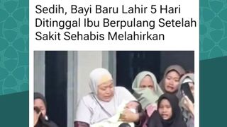 In sha allah surga menantinya...