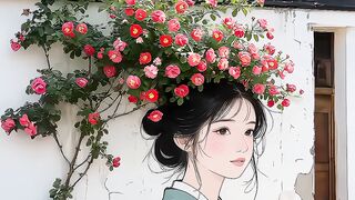 Wall art girl