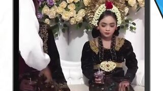 Pernikahan di Lombok Viral Gegara Tingkah Pengantin Wanita Disorot, Ternyata Baru Lulus SD