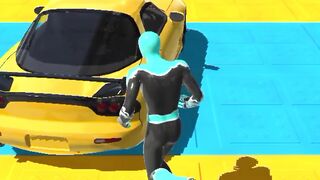 Gt Mega Rampa Car Stunt Master #shorts #virul