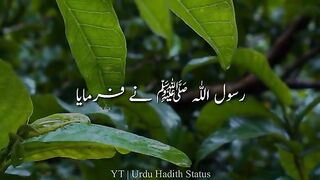 رسول اللہ صلی اللہ علیہ وآلہ وسلم نے فرمایا