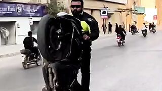 Bike stunt