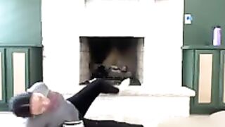 Woman Accidentally Falls on Paint Can and Crushes it