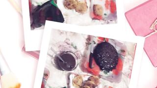 Enjoying birthday party