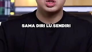 be angry with yourself