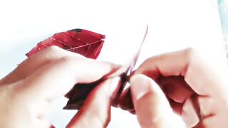 leave art with paper