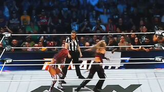 Toni Storm watches