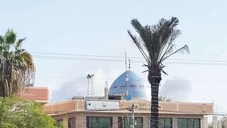 Gaza people are in bad condition due to Israeli airstrikes