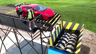 Lamborghini Vs World s Largest Shredder