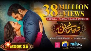 Tere Bin Pakistani drama Episode 25 | Wahaj Ali | Yumna Zaidi |