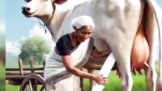 Cow funny village story