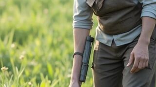 A kind farmer helped pegion