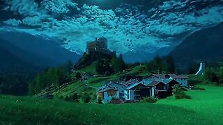 Peace full night view ❤️❤️