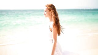 girl beach