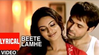 Beete Lamhe Lyrical Video Song  The Train  K.K.  Mithoon  Emraan Hashmi, Geeta Basra