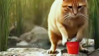 Cat and clever fun