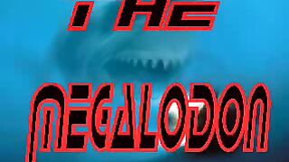 photo de l'ancien requin blanc megalodon