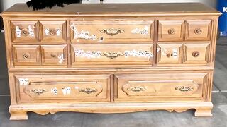 Jaw dropping makeove of dresser