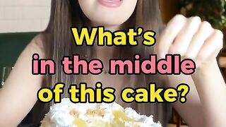What's the middle of the cake