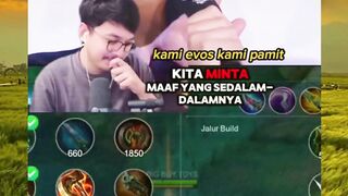 kami evos kami pamit #evosesports  #adesetiawan  #MLBBxNARUTO  #MLBB  #MobileLegendsBangBang  #7