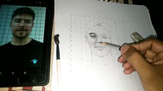 Mrs beast drawing step by step for beginner's