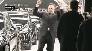 Watch_ Elon Musk Dances Again at Tesla Factory Opening