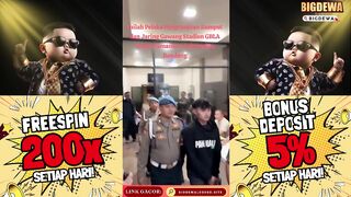 Inilah Pelaku Pengrusakan Rumput dan Jaring Gawang  Stadion GBLA Telah di Amankan Oleh Polrestabes Bandung.