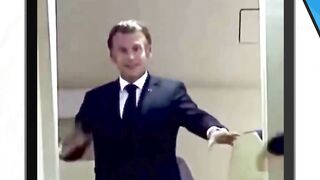 Presiden Prancis Emmanuel Macron menjadi sorotan publik
