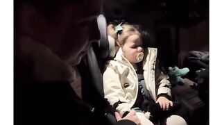She passed the sleep test hahaha