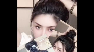 Easy Bun Hairstyle 2