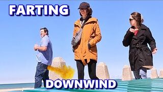 Farting Downwind with my BrownWind ????Funny Fart Prank ????