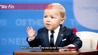 Hilarious Baby Biden vs Baby Trump Debate_ ‘1,000 Trillionaires’ Blunder Breaks the Internet!