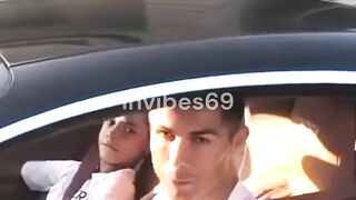 Cristiano Ronaldo With His Wife Georgina Rodrìguez