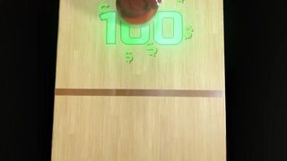 $10,000 human Shuffleboard