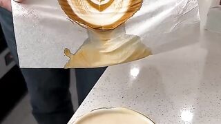 Amazing Latte Art can try it