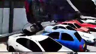 Opel damage drifting drive