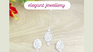 #elegantjewellery #trendyjewellery #jewellerydesign #jewellery #pinkjewellery #chokerset