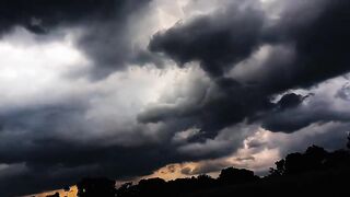 কালো মেঘে ডাকা আকাশ..☁️