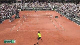 Gigante  Tsitsipas  HIGHLIGHTS  Roland Garros 2025
